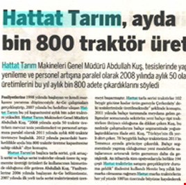 Hattat Traktör